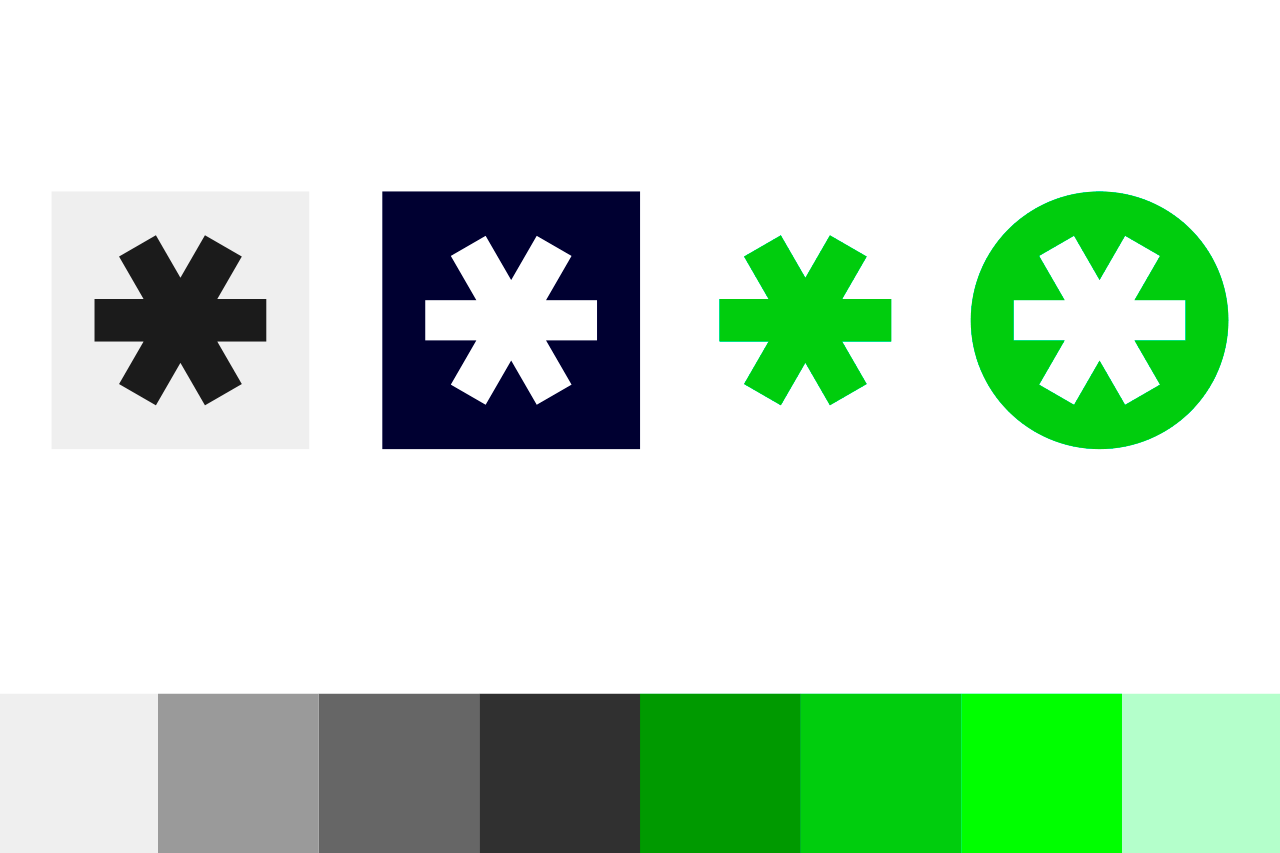 Símbolo TUYTU y paleta de colores corporativos